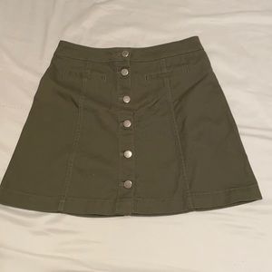 Canvas skirt
